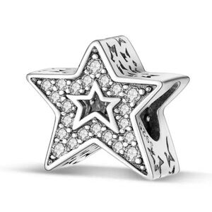New S925 star pandora style charm